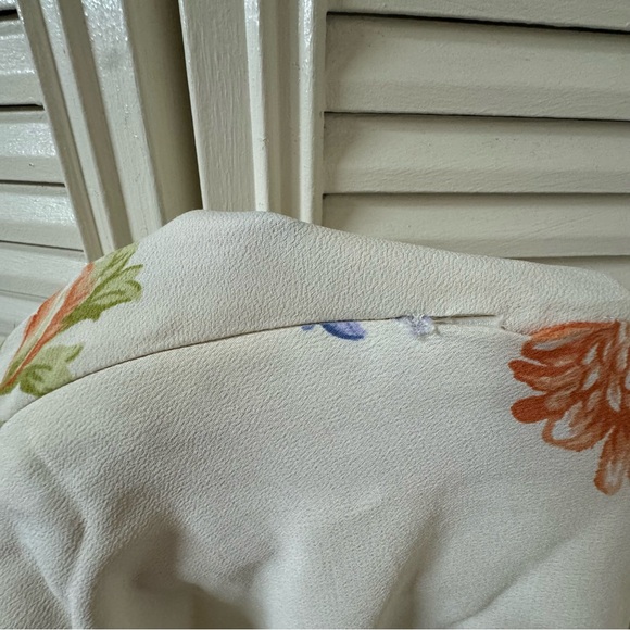 VINTAGE Henri Bendel flowy floral maxi skirt - Picture 6 of 6